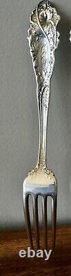 One Old Reed & Barton Love Disarmed Sterling Silver Dinner Fork 7 3/4 Rare
