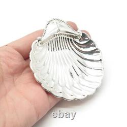 Plat en coquillage antique Webster en argent sterling 925