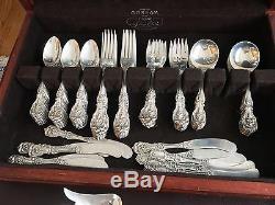 Reed Et Francis Barton 1st Sterling Coutellerie 87pieces Old Mark Magnificent