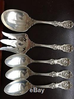 Reed Et Francis Barton 1st Sterling Coutellerie 87pieces Old Mark Magnificent
