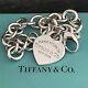 S’il Vous Plaît Revenir À Tiffany & Co Sterling Silver Heart Tag Charm Bracelet