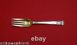 San Lorenzo By Tiffany And Co Sterling Silver Pastry Fork 4-tine Gold Lavé 6