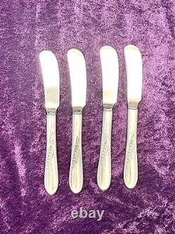 Service Pour 12 Reed & Barton Sterling Silver Wheat Flatware Argenterie