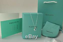 Tiffany & Co. Argent Massif 925 Collier 16po Nouveau Cadeau Bleu Pour Elle