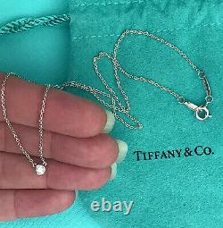 Tiffany & Co Diamond Sterling Silver Elsa Peretti Par Le Collier De Triage