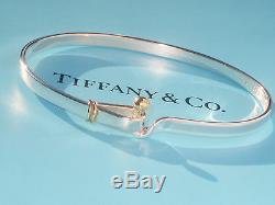 Tiffany & Co En Argent Sterling Et Or Jaune 18 Carats 18k Crochet & Bracelet Eye