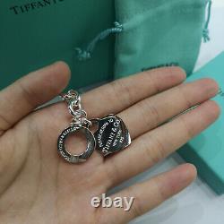 Tiffany & Co. Heart Tag Toggle Chain Bracelet 7.5 Bracelet En Argent Sterling