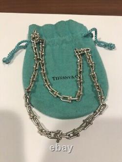 Tiffany & Co. Sterling Silver Hardwear Link Collier De Chaîne 18