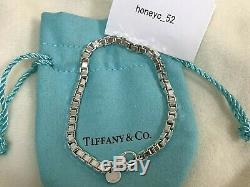 Tiffany & Co. Vénitienne Bracelet En Argent Sterling 925 Withporch Dhl