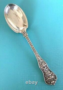 Tiffany Olympien Argent Sterling Preserve Spoon 7 1/4 Pas De Monogramme