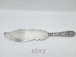 Trancheuse rare en argent massif sterling pour glace, 11 1/2 pouces, 152 g