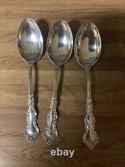 Trois Warwick De 1898 Par International Sterling Silver Tablespoon 7 7/8 139g