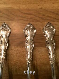 Trois Warwick De 1898 Par International Sterling Silver Tablespoon 7 7/8 139g