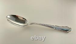 Wallace Barocco Sterling Argent Soupe Ovale Dessert Spoon 6 7/8 Pas De Monogramme