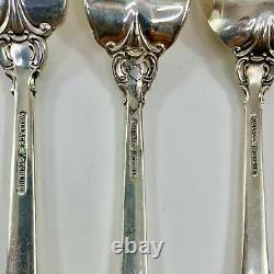 -wallace Grande Baroque Sterling Silver Place Setting 4 Piece Set